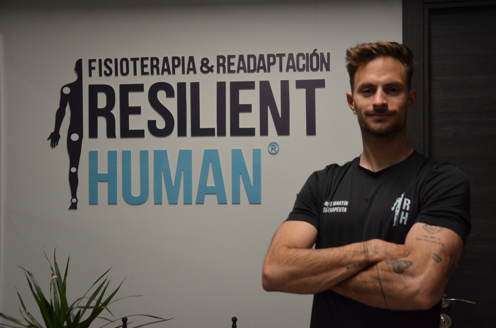 Andrés Martín, fisioterapeuta de Resilient Human